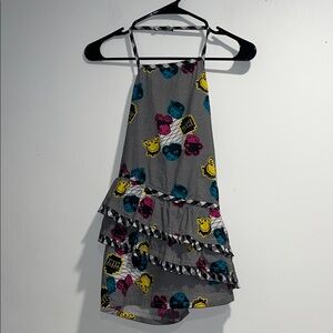 harajuku mini for target dress Harajuku Mini X Target Girls Holiday Red Black Plaid Tartan Mini Dress Size  7/8